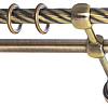 Lm Decor Цилиндр (антик, витая, 3.6м 16мм, 2 ряда)