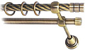 Lm Decor Цилиндр (антик, витая, 3.6м 16мм, 2 ряда)