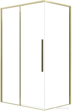 Душевой уголок Grossman Galaxy 140x90x195 120.K33.01.1490.32.00 (золото сатин/стекло прозрачное)