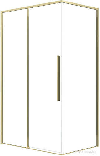 Душевой уголок Grossman Galaxy 140x90x195 120.K33.01.1490.32.00 (золото сатин/стекло прозрачное)
