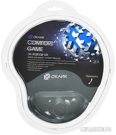 Коврик для мыши Oklick OK-RG0550 (серый)