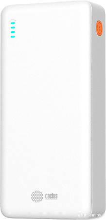 Внешний аккумулятор CACTUS CS-PBFSEA-20000 20000mAh (белый)