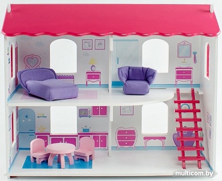 Кукольный домик Paremo Виктория с интерьером и мебелью PD218-04