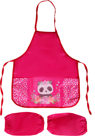 Фартук для рисования ArtSpace Panda 53,5x44,5 см 3 кармана ФМ_280826