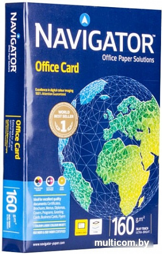 Офисная бумага Navigator Office Card A3 250 л 160 г/м.кв