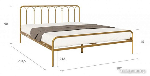 Кровать Askona Corsa 180x200 (Bronza Matic)