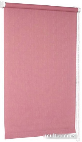 Мини рулонные шторы Delfa Сантайм Лен СРШ-01 МД2652 73x170 (розовый)