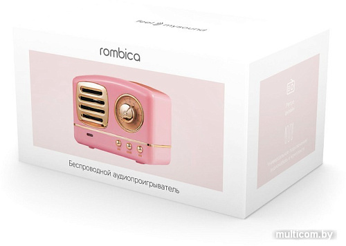 Беспроводная колонка Rombica mysound Soul (розовый)