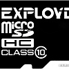 Карта памяти Exployd microSDHC (Class 10) 16GB [EX0016GCSDHC10-W/A-AD]