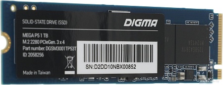 Digma Mega P5 512GB DGSM3001TP53T
