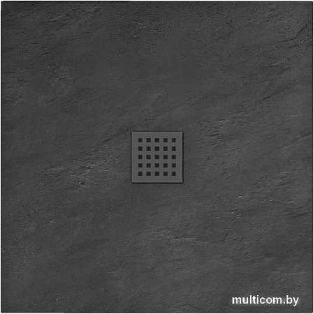 Душевой поддон Rea Rock 90x90 (черный)