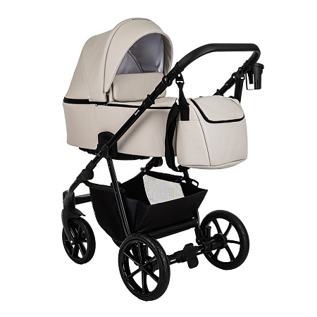 Универсальная коляска Pituso Tossa 2 в 1 (кожа, light grey)
