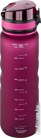 Бутылка для воды Elan Gallery Style Matte 1л 280144 (бургундия)