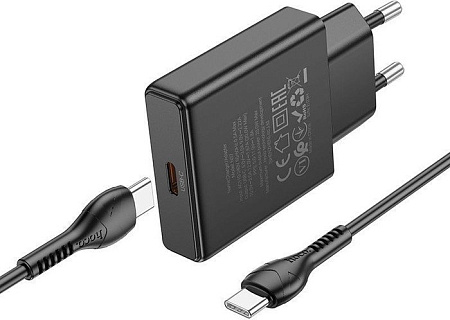 Сетевое зарядное Hoco N37 USB Type-C