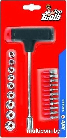 Набор торцевых головок и бит TopTools A-39D385 21 предмет