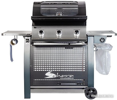Газовый гриль для дачи Sahara S325 3B BBQ Smokey Teal (дымчатый)