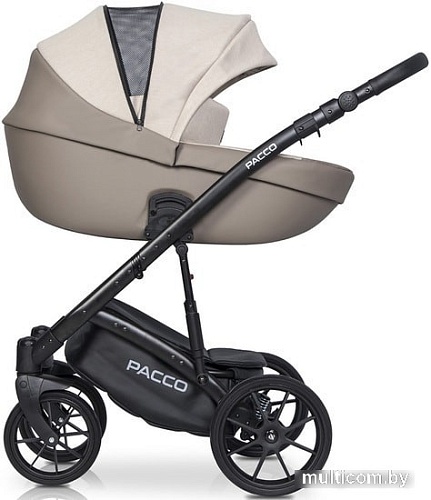 Универсальная коляска Riko Basic Pacco (3 в 1, 06 latte)