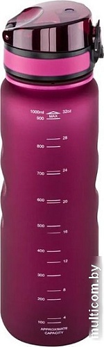 Бутылка для воды Elan Gallery Style Matte 1л 280144 (бургундия)