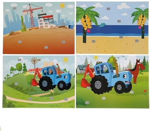 Развивающая игра Умные игры Синий трактор. Веселое путешествие 4610136737082