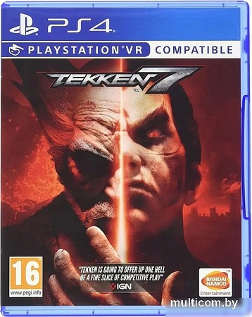 Tekken 7 (с поддержкой PS VR, русские субтитры) для PlayStation 4