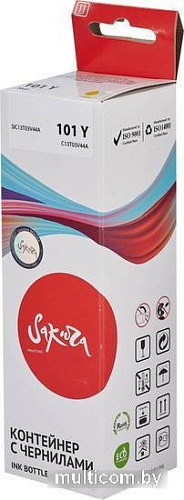 Чернила Sakura Printing SIC13T03V44A (аналог Epson 101 Y)