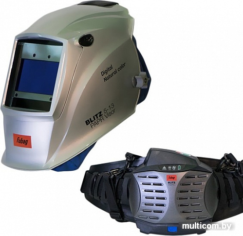 Сварочная маска Fubag Blitz 5-13 PAPR I Visor Digital Natural Color