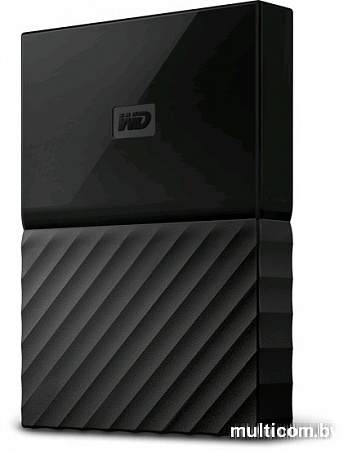 Внешний жесткий диск WD My Passport 1TB [WDBBEX0010BBK]