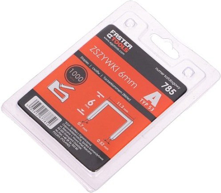 Скобы Faster Tools 789 (1000 шт)