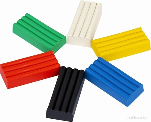 Пластилин Пифагор Веселая такса 106674 (6 цв)