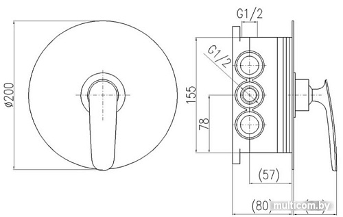 Смеситель Slezak RAV Тигрис TG183BOX