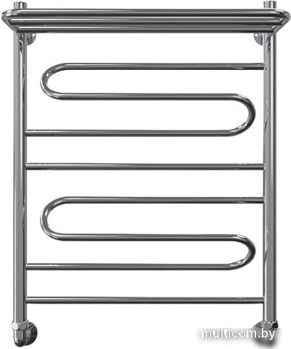 Полотенцесушитель Granula Браво, нижнее подключение с полкой 50х80 см