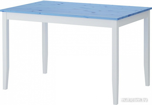 Обеденный стол Ikea Лерхамн (антик/белая морилка) 204.442.56