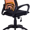 Кресло Бюрократ CH-695N/OR/TW-11 (черный/оранжевый)