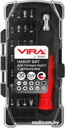 Отвертка с набором Vira 305081