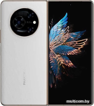 Смартфон Tecno Phantom V Fold 12GB/512GB (белое золото)