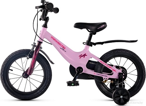 Детский велосипед Maxiscoo Jazz Стандарт Плюс 14 2025 MSC-J1443 (лавандовый матовый)