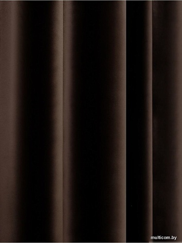 Комплект штор Soft Lines Бархат 9102G-E11 (300x240, шоколад)