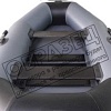 Гребная лодка Vivax К250 c полом-книгой (без киля, серый/черный)