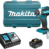 Винтоверт Makita DTD153RT (с 1-м АКБ, кейс)