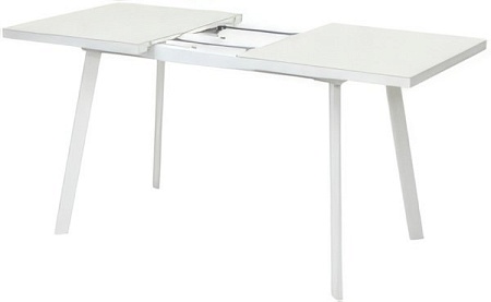 Кухонный стол M-City Фин 140 464M04117 (латте/белый)