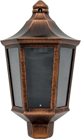 Уличный настенный светильник Элект Ника НБУ 06-60-003 У1 (черный под бронзу)