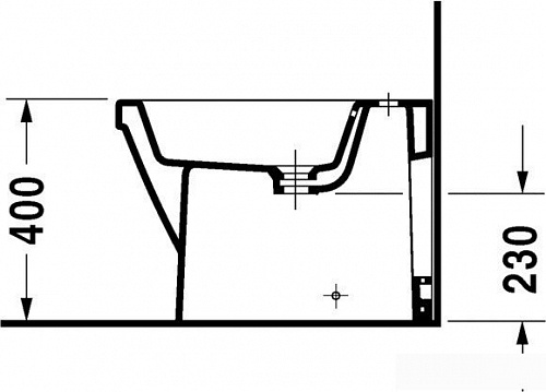 Биде Duravit 2nd Floor [0136100000]