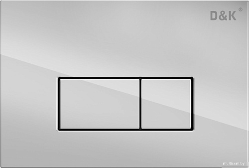 Панель смыва D&K Rhein DB1499001 (хром)