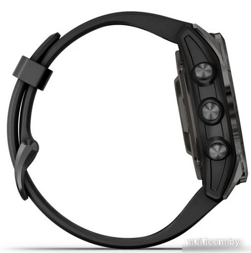 Умные часы Garmin Epix Pro Gen 2 Sapphire 42 мм (карбоново-серый титан/черный)