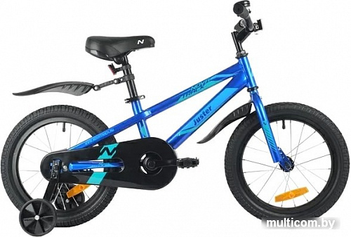 Детский велосипед Novatrack Juster 16 2021 165JUSTER.BL21 (синий)