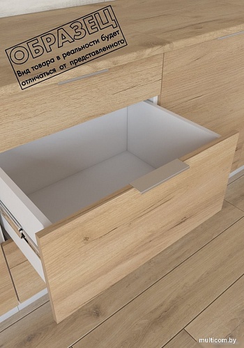 Готовая кухня Интермебель Микс Топ-32 1.6м без столешницы (графит серый)