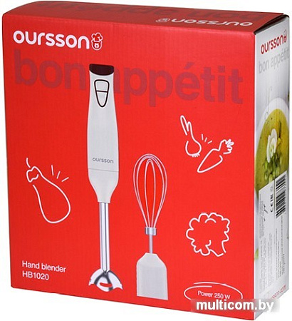 Погружной блендер Oursson HB1020/IV