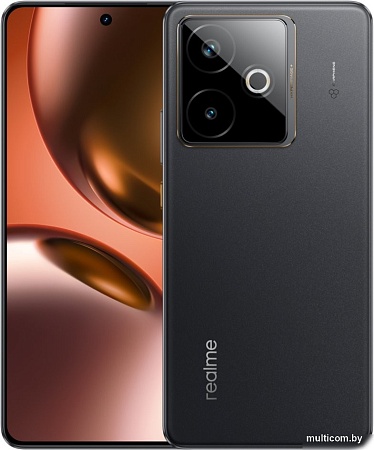 Телефон Realme GT7 T RMX5085 12GB/512GB международная версия (ледяной черный)