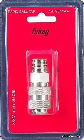Фитинг Fubag Разъемное соединение 3/8" M муфта рапид 8641957
