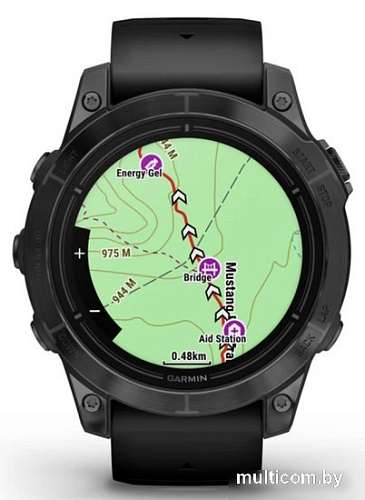 Умные часы Garmin Epix Pro Gen 2 Standard 47 мм (сланцево-серый/черный)